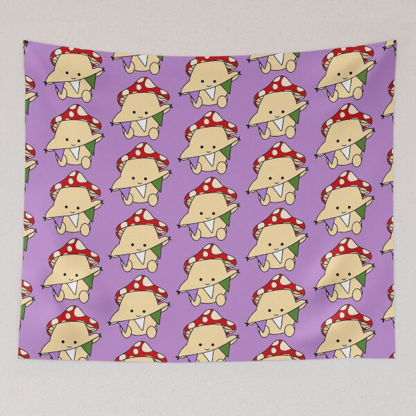 Item preview, Genderqueer flag mushroom designed and sold by bookwoof.