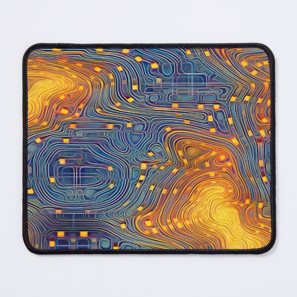 Item preview, Quantum Neural Waves – Seamless designed and sold by GalacticLabs.