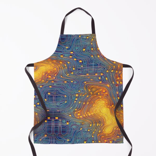 Item preview, Quantum Neural Waves – Seamless designed and sold by GalacticLabs.