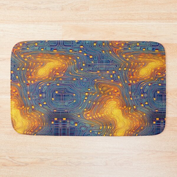 Item preview, Quantum Neural Waves – Seamless designed and sold by GalacticLabs.