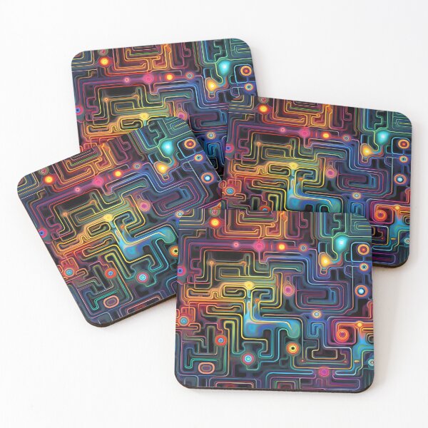 Item preview, Psychedelic Circuits – Seamless designed and sold by GalacticLabs.