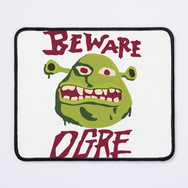 Item preview, Beware Ogre Shrek Sign designed and sold by MelissaFishe.