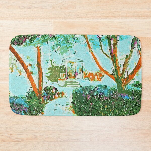 Item preview, GAZEBO IN A QUIET PARK designed and sold by ArtbyRolleen.