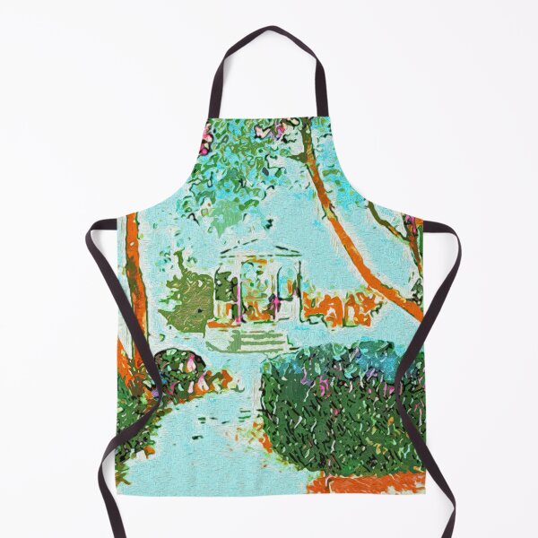 Item preview, GAZEBO IN A QUIET PARK designed and sold by ArtbyRolleen.