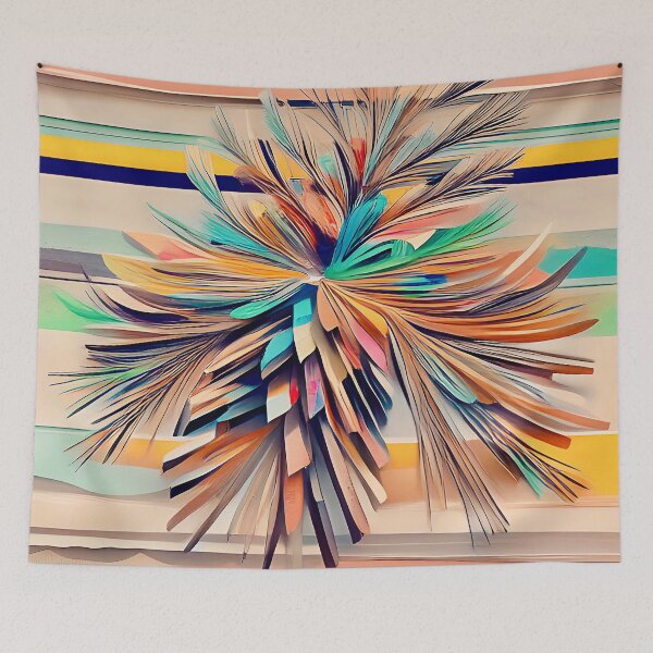 Item preview, Pastel Pine Cone with Needles  designed and sold by Dana Roper.