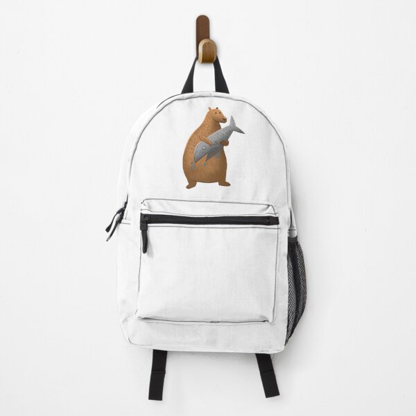Item preview, Bear with a FISH! designed and sold by jasmineberry.
