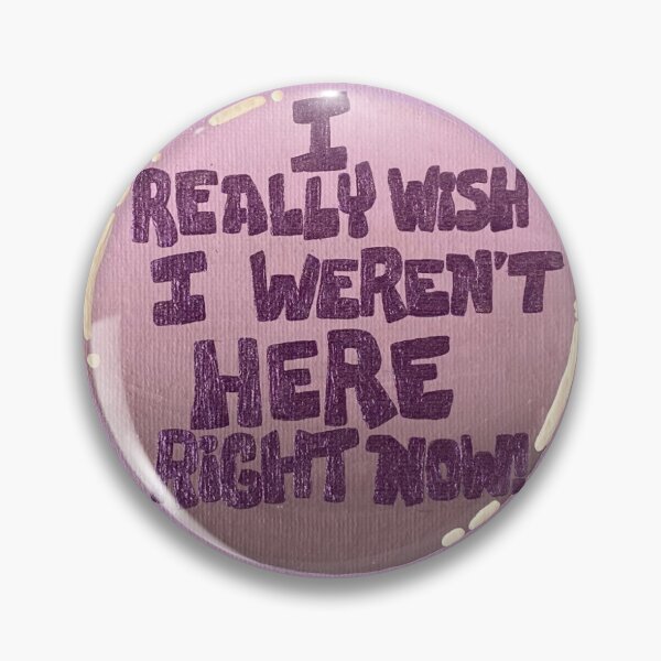 Item preview, I Really Wish I Weren't Here Right Now! designed and sold by remthwizard.
