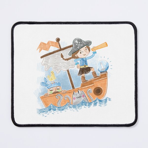 Item preview, Little pirate girl designed and sold by jasmineberry.