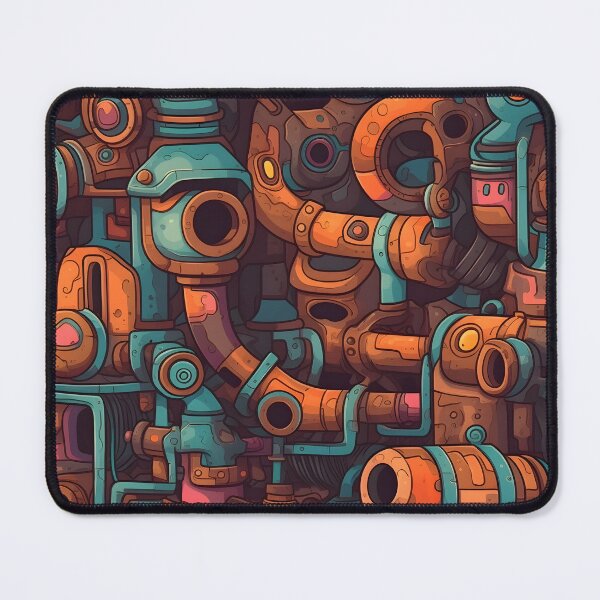 Item preview, Grungy Sci-Fi Pipe Network – Seamless designed and sold by GalacticLabs.