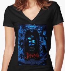 Dracul's True Form Women's Fitted V-Neck T-Shirt