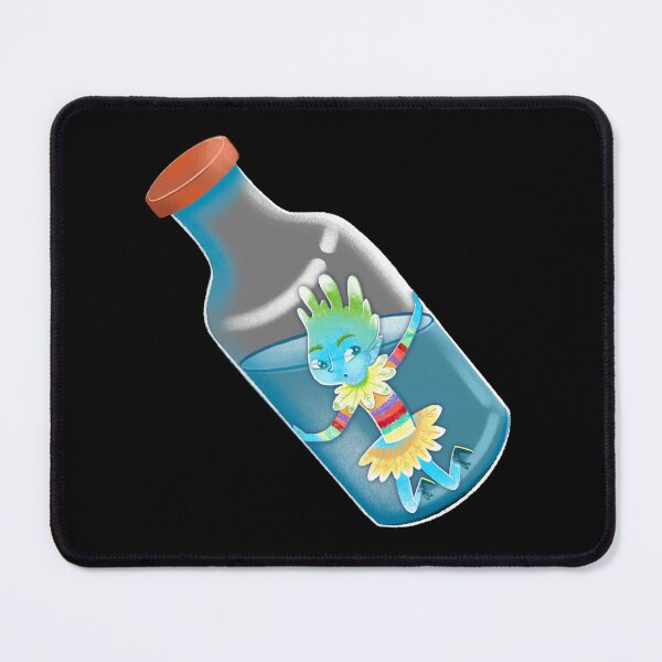 Item preview, Sea sprite in a bottle designed and sold by jasmineberry.