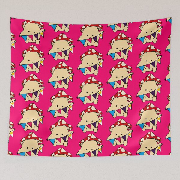 Item preview, New polyamorous flag mushroom designed and sold by bookwoof.