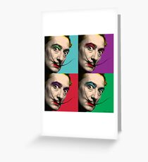 Salvador Dali Greeting Card