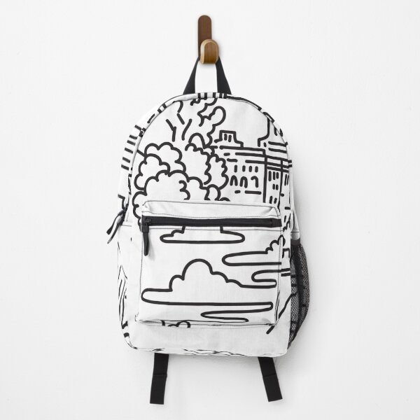 Item preview, US Capitol Building in Washington DC USA Monoline Art designed and sold by patrimonio.