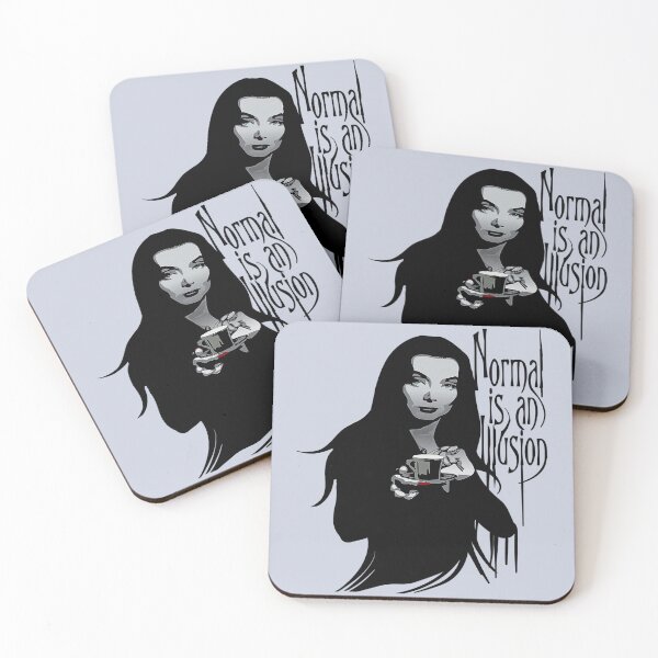 Item preview, Normal Is An Illusion - Morticia Addams designed and sold by AsherKenworthy.