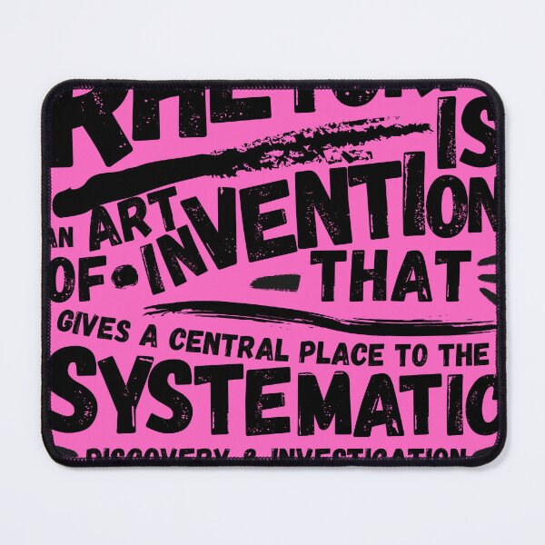 Item preview, Crowley, black on pink background designed and sold by Ryan Skinnell.