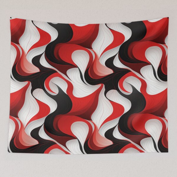 Item preview, abstract tricolor fog designed and sold by SBD-Shop.