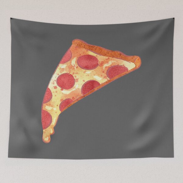 Item preview, Epic Pizza Slice Watercolor designed and sold by CatsWCleavers.