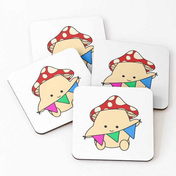 Item preview, Polysexual flag mushroom designed and sold by bookwoof.