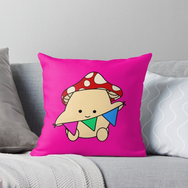 Item preview, Polysexual flag mushroom designed and sold by bookwoof.