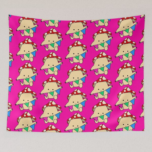 Item preview, Polysexual flag mushroom designed and sold by bookwoof.