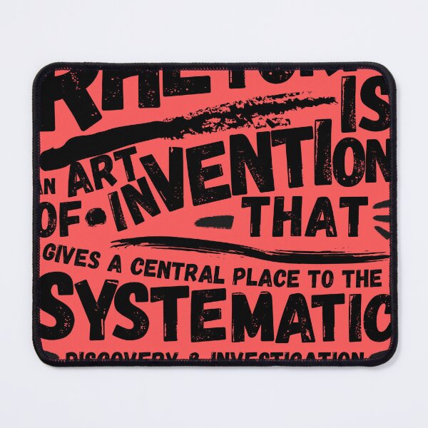 Item preview, Crowley, black on red background designed and sold by Ryan Skinnell.