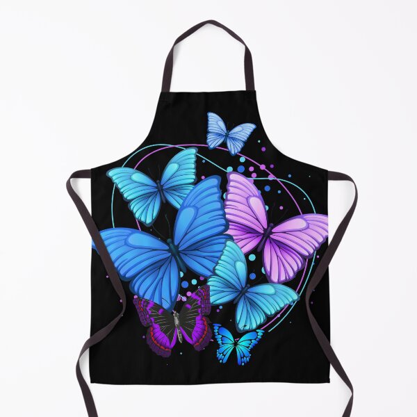 Item preview, The Flight of Freedom, Transformation, and Hope: A Blue and Purple Butterfly Design designed and sold by CraftyrCreator.
