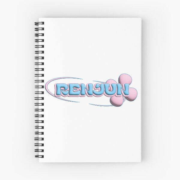 Item preview, NCT RENJUN logo y2k sticker designed and sold by BunBunBow.