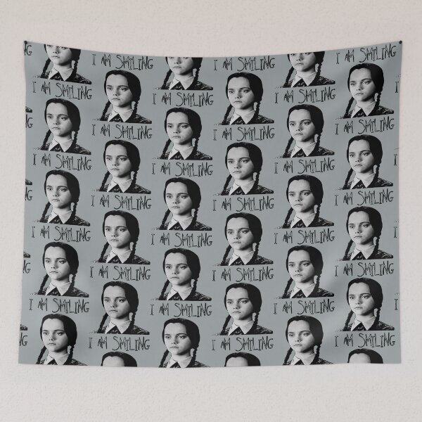Item preview, Wednesday-Addams I Am Smiling Funny The-Addams-Family designed and sold by AsherKenworthy.
