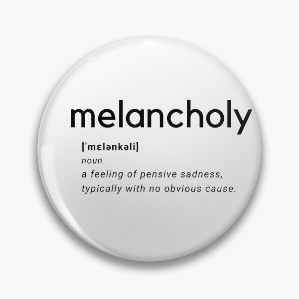 Item preview, Melancholy Text Design Gráfico designed and sold by violinh.