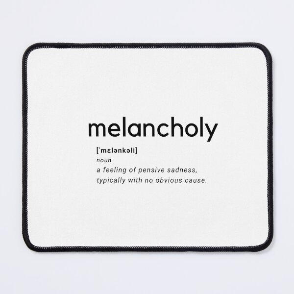 Item preview, Melancholy Text Design Graphic designed and sold by violinh.