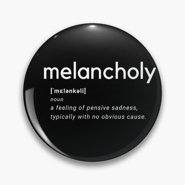 Item preview, Melancholy Text Design Gráfico designed and sold by violinh.