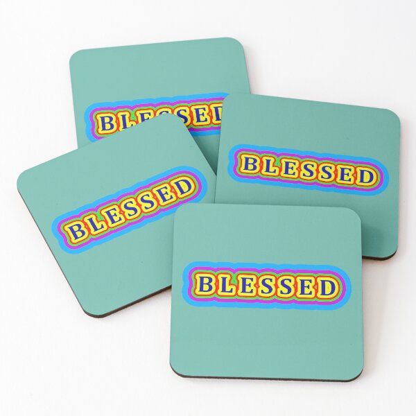 Item preview, Blessed - one word text designed and sold by LiliyaHarpe.