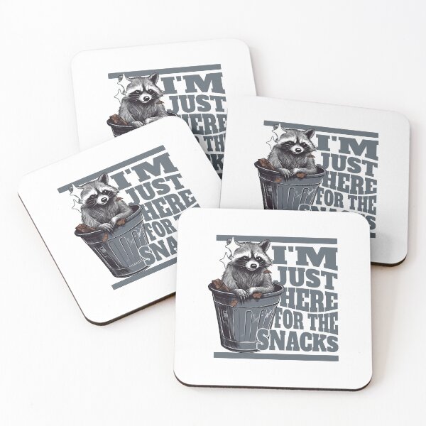 Item preview, Funny meme - I'm just here for the snacks designed and sold by hamishby.