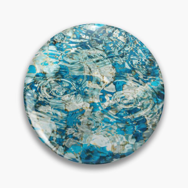 Item preview, Mesmerizing Abstract Fluidity in Aquamarine Turquoise and Sapphire designed and sold by Georgia Mizuleva.