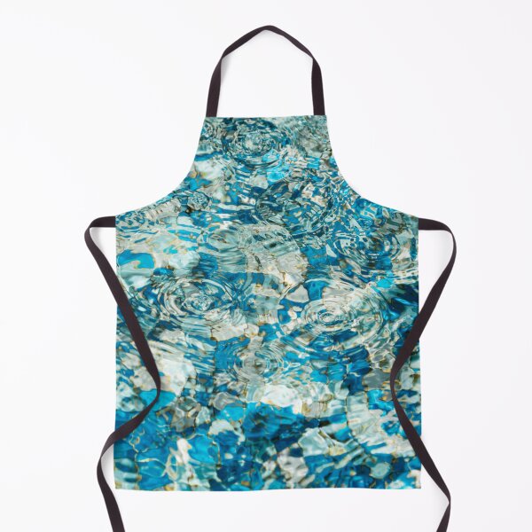 Item preview, Mesmerizing Abstract Fluidity in Aquamarine Turquoise and Sapphire designed and sold by Georgia Mizuleva.