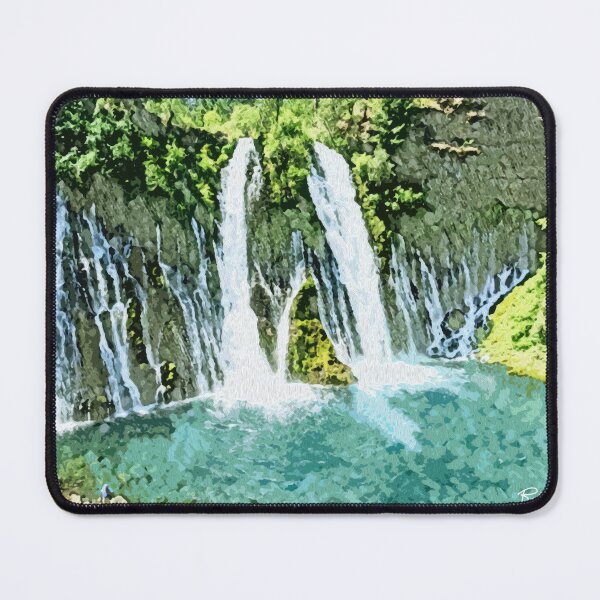 Item preview, BURNEY FALLS designed and sold by ArtbyRolleen.