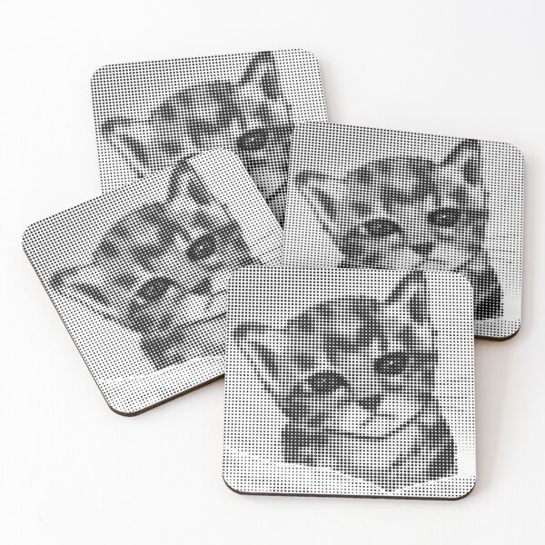 Item preview, Kitten black and white news paper style designed and sold by Tortoon13.