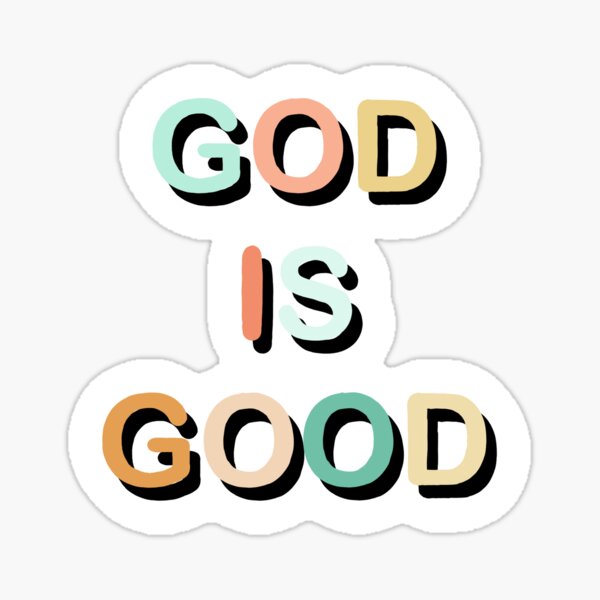 Item preview, God is good colorful designed and sold by Kborek112.