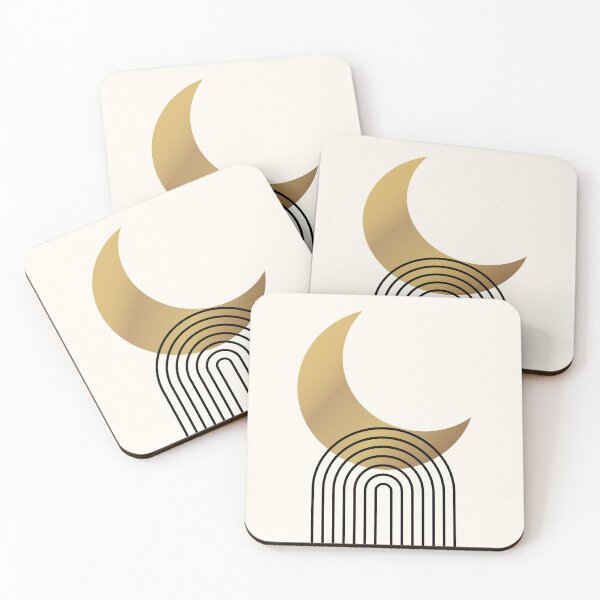 Item preview, Abstract Golden Moon designed and sold by stylishdzign.