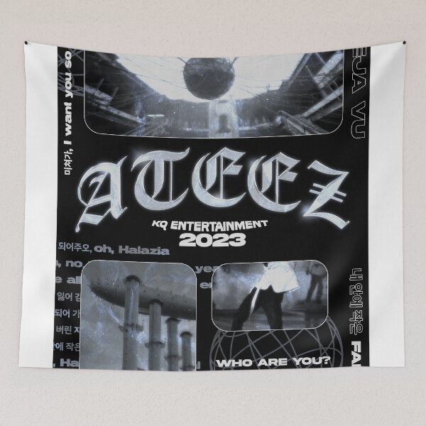 Item preview, Ateez Poster, Ateez Wall Print, Ateez Wall Decor designed and sold by iamthestickler.
