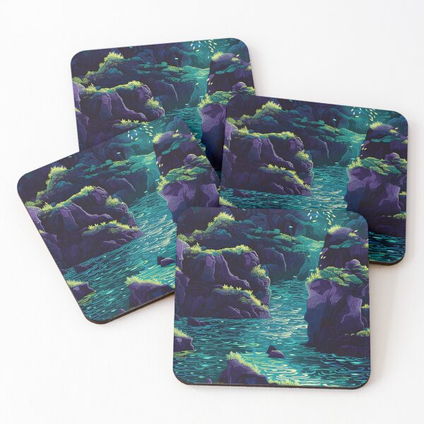 Item preview, Iridescent Lagoon – Seamless designed and sold by GalacticLabs.