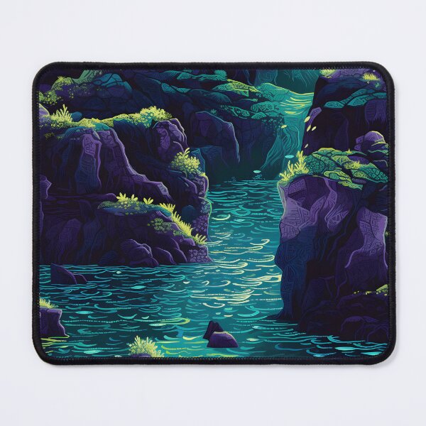 Item preview, Iridescent Lagoon – Seamless designed and sold by GalacticLabs.
