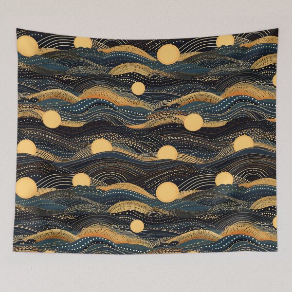Item preview, Knitted Sunset – Seamless designed and sold by GalacticLabs.