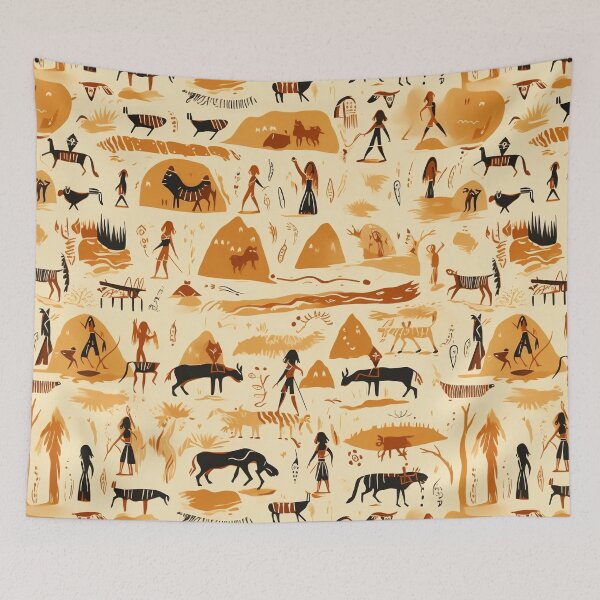 Item preview, abundance in the stone age, art collection designed and sold by SBD-Shop.