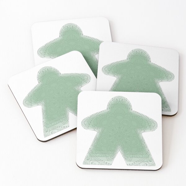 Item preview, Meeple Mandala designed and sold by RenOnPaper.