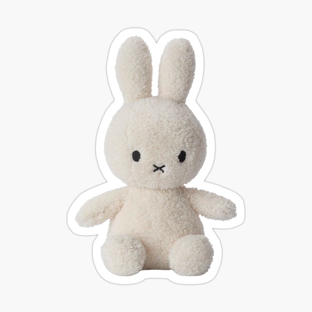 Miffy Plushie Sticker for Sale by Ashweed
