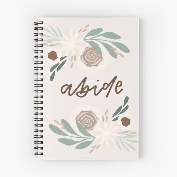 Item preview, abide floral neutral Christian designed and sold by Kborek112.