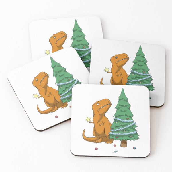 Item preview, T rex christmas shirt designed and sold by DeJouwe.
