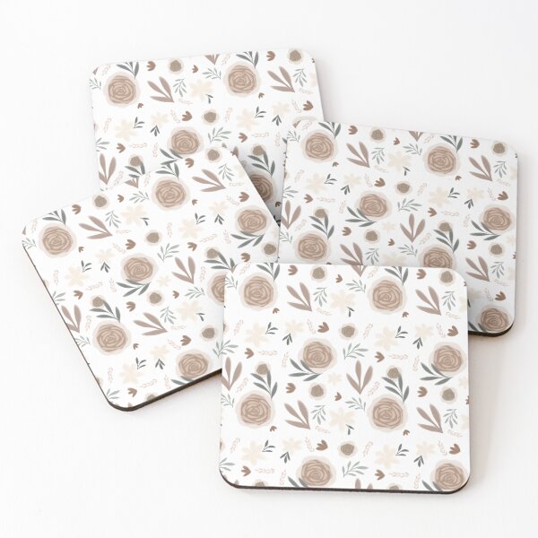 Item preview, Neutral florals designed and sold by Kborek112.